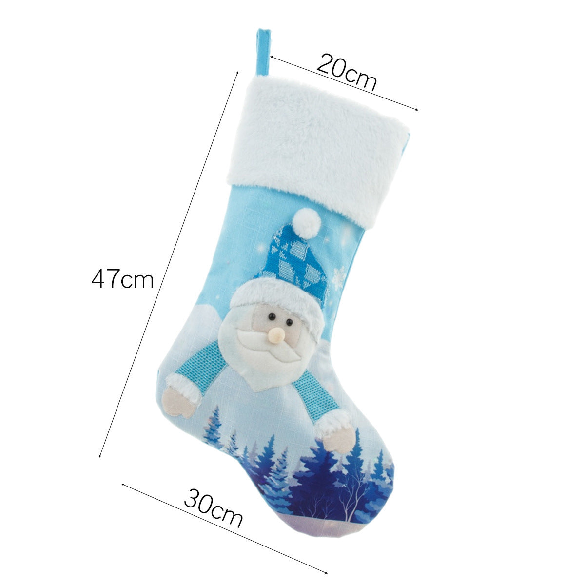 New Year Christmas Decor For Home Glowing Large Christmas Socks Gift Candy Bag With Lights Christmas Ornaments New Year Christmas Decor For Home Glowing Large Christmas Socks Gift Candy Bag With Lights Christmas Ornaments